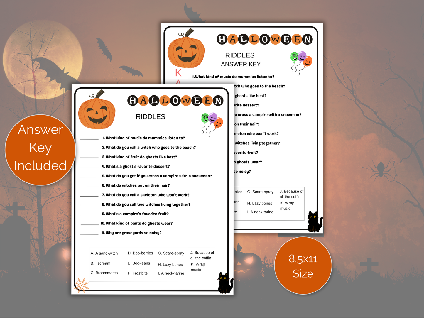 Halloween Riddles