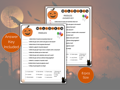 Halloween Riddles