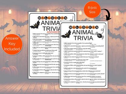 Halloween Trivia Game Bundle