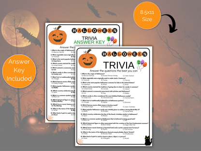 Halloween Trivia Game