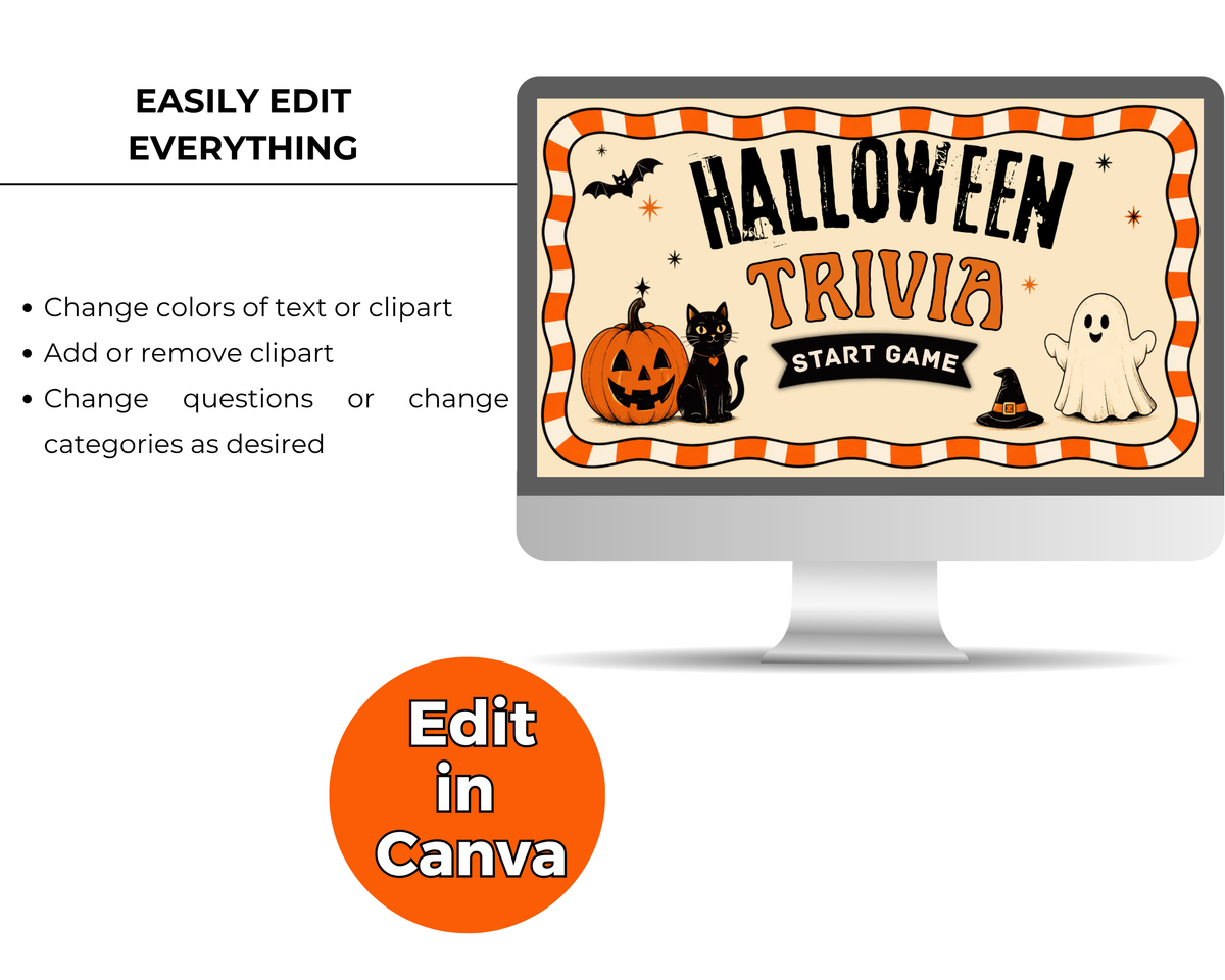 Halloween Trivia Presentation Game