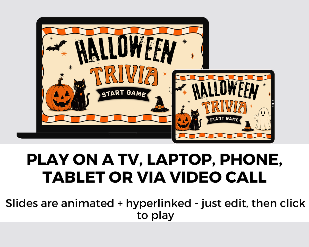 Halloween Trivia Presentation Game