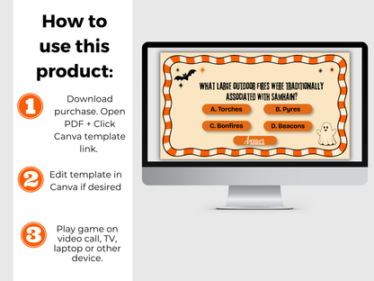 Halloween Trivia Presentation Game