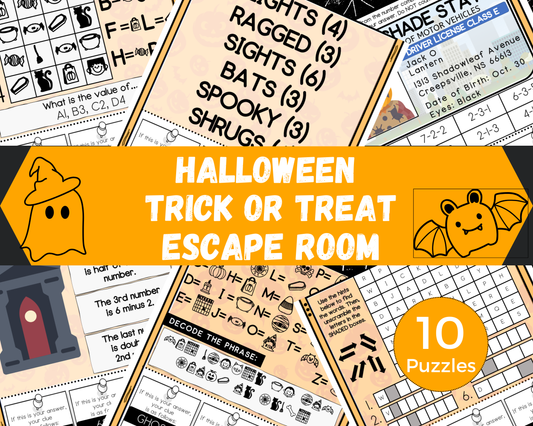 Halloween Escape Room for Kids