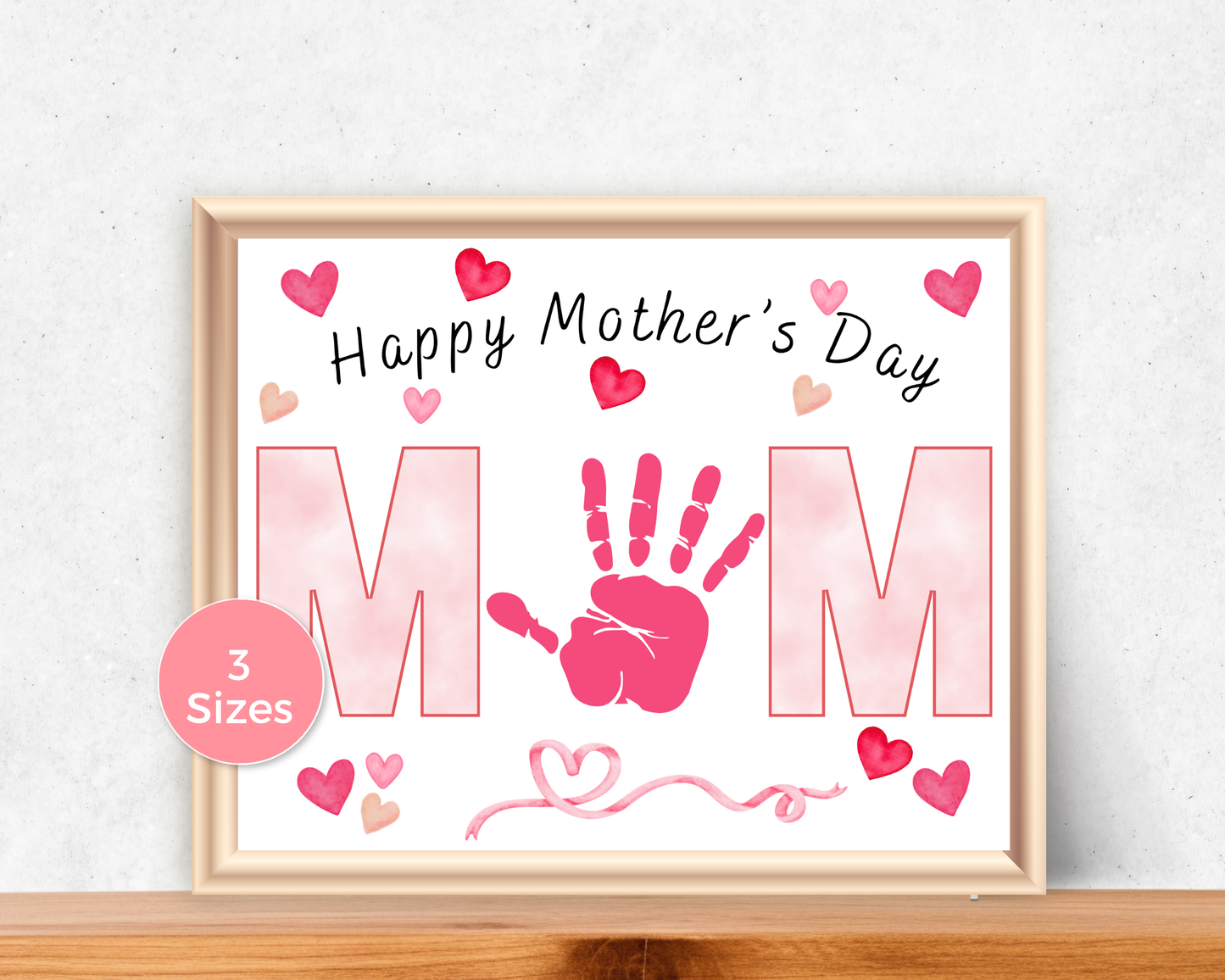 Happy Mothers Day Handprint Art