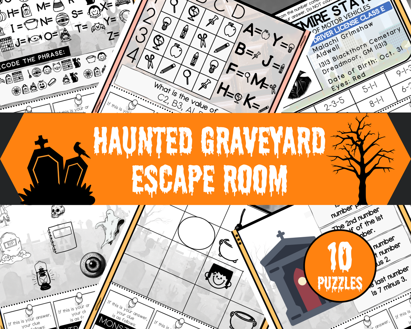 Haunted Graveyard Escape Room