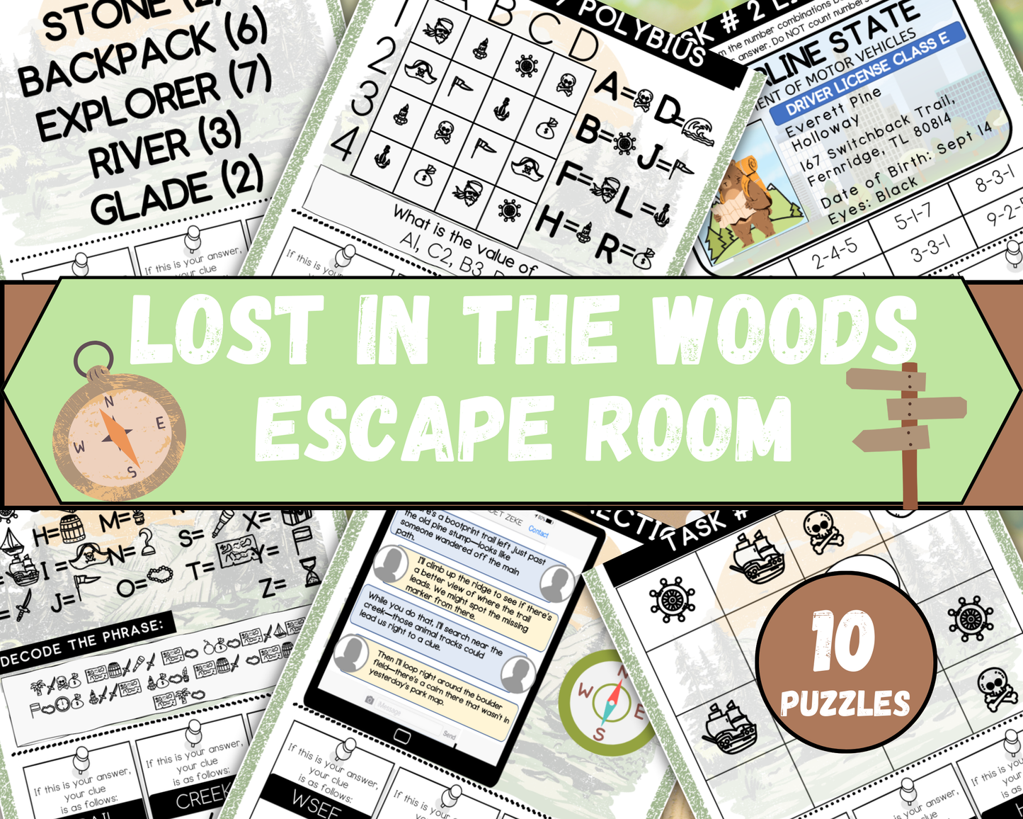 Hiking Escape Room for Kids