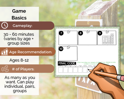Hiking Escape Room for Kids