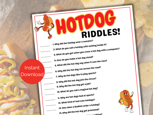Hot Dog Riddles