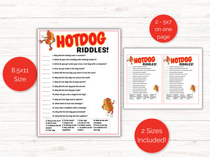 Hot Dog Riddles