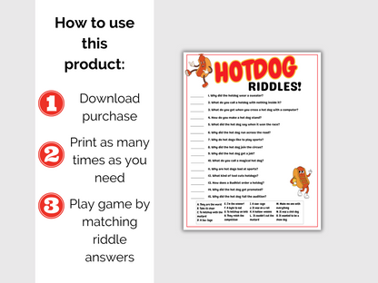Hot Dog Riddles