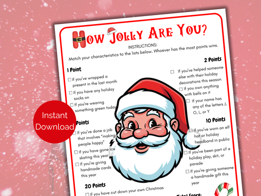 How Jolly Are You