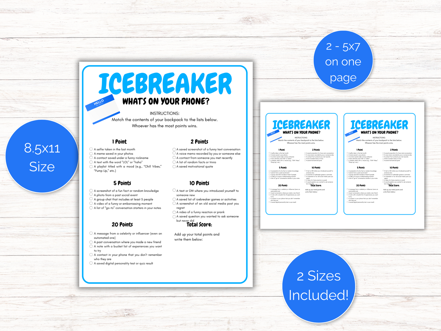 Icebreaker What's On Your Phone