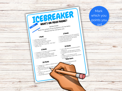 Icebreaker What's On Your Phone