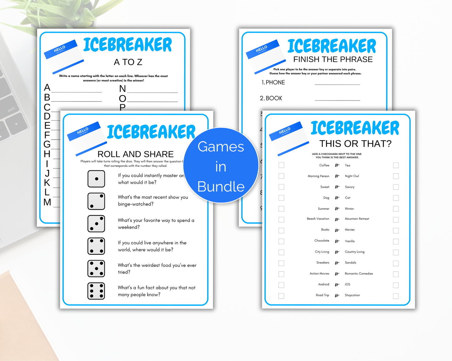 Icebreaker Game Bundle