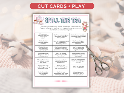 Spill The Tea Game