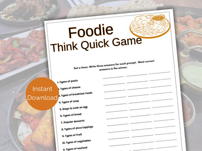 Food Think Quick