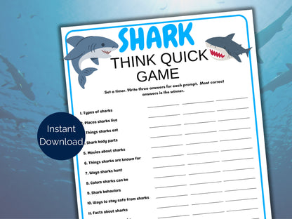 Shark Think Quick