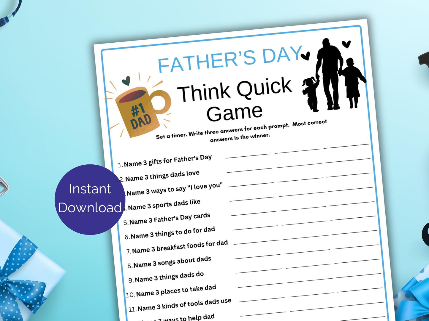 Fathers Day Think Quick
