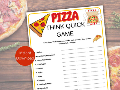 Pizza Think Quick