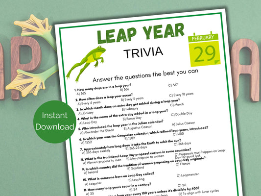Leap Year Trivia Game