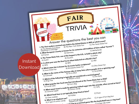 Fair Trivia Game
