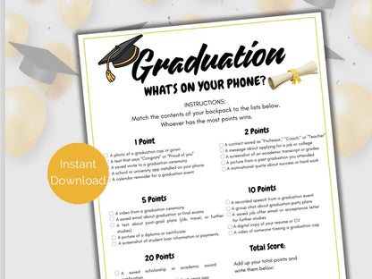 Graduation What's On Your Phone