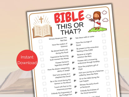 Bible This or That Game