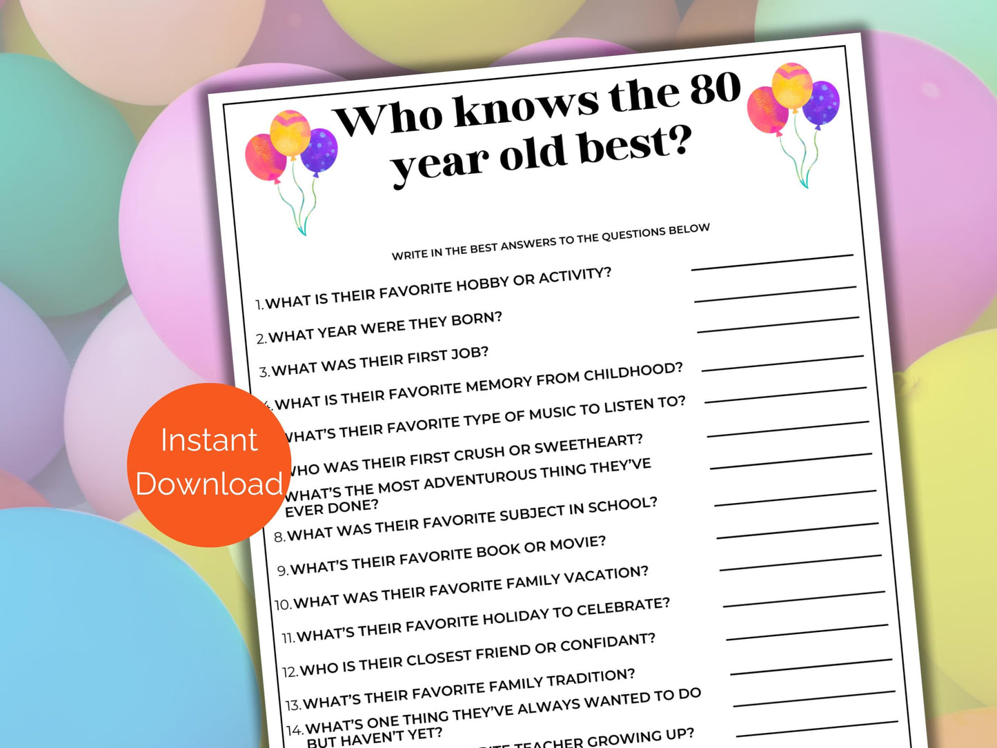Who Knows the 80 Year Old Best Game