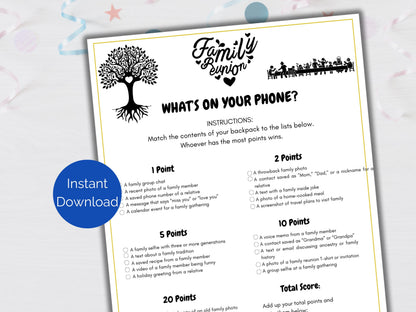 Family Reunion What's On Your Phone