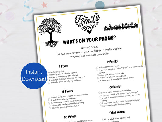 Family Reunion What's On Your Phone