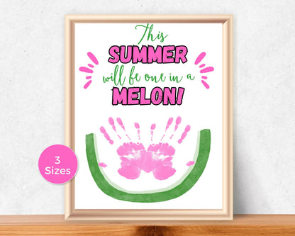 Watermelon Handprint Art