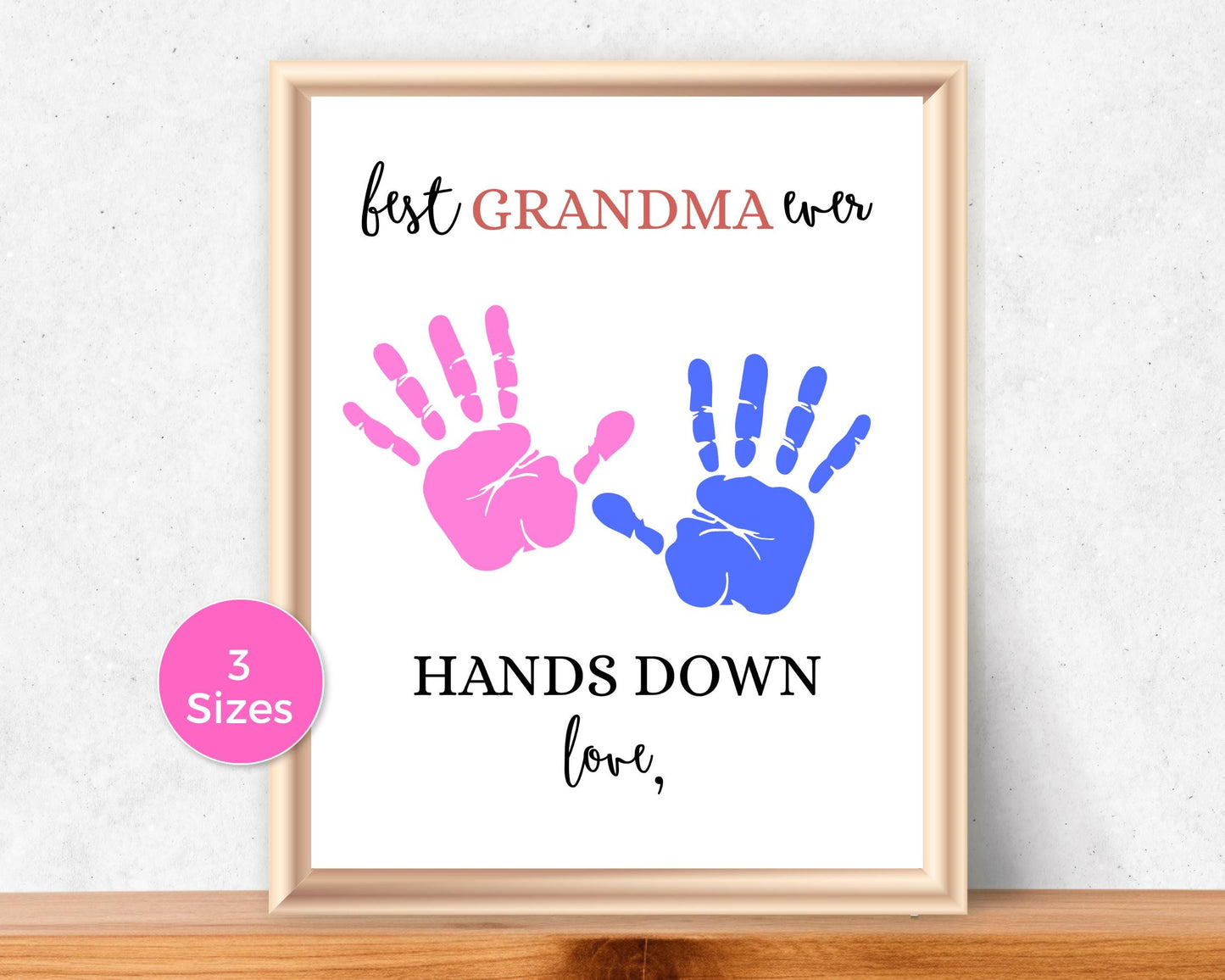 Best Grandma Handprint Art