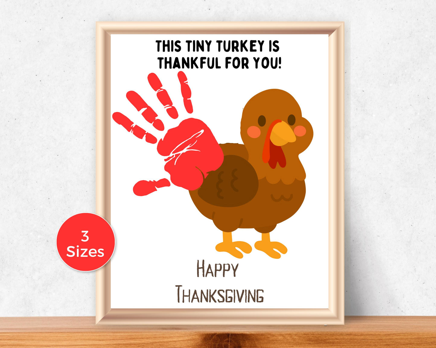 Turkey Handprint Art