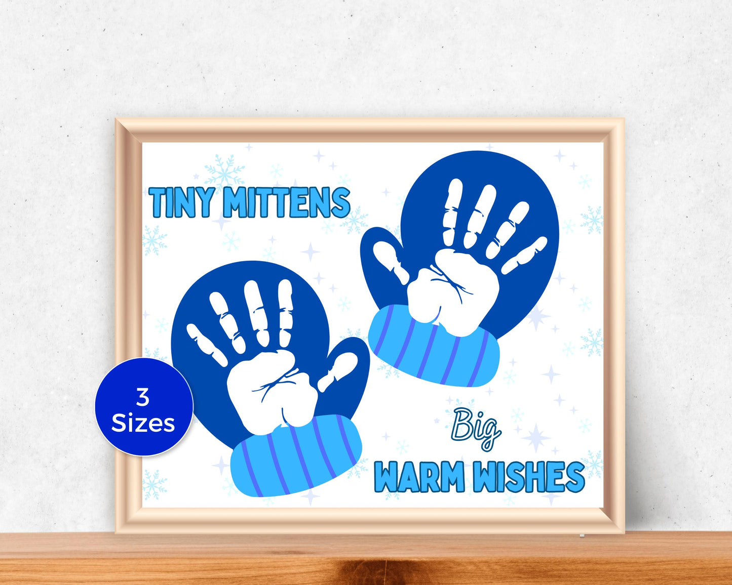 Mitten Handprint Art