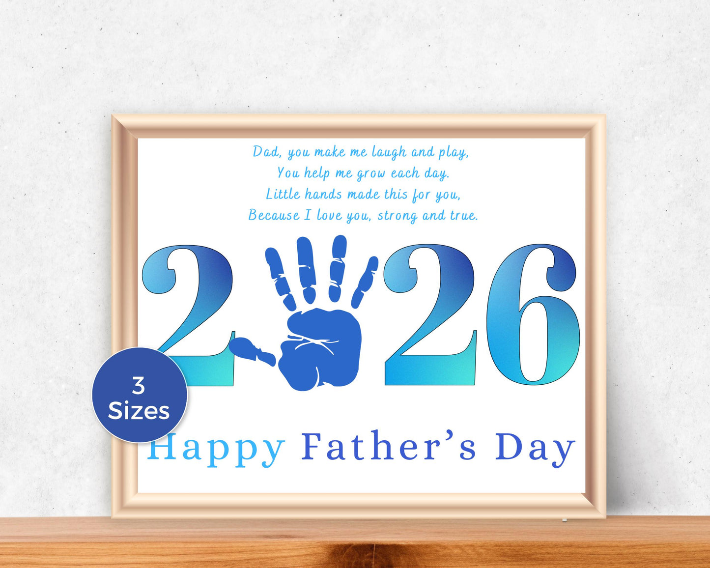 2026 Fathers Day Handprint Art