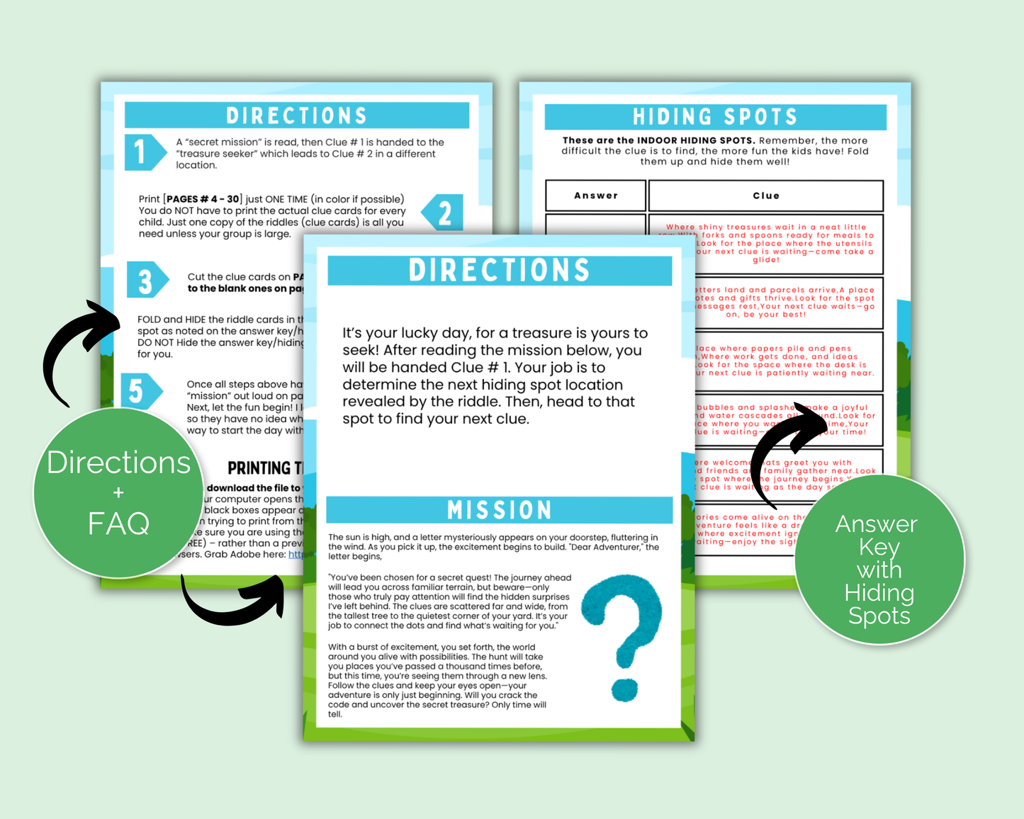 Indoor + Outdoor Scavenger Hunt for Teens + Older Kids