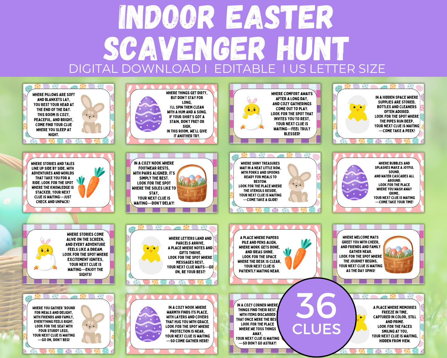Easter Scavenger Hunt for Kids and Teens