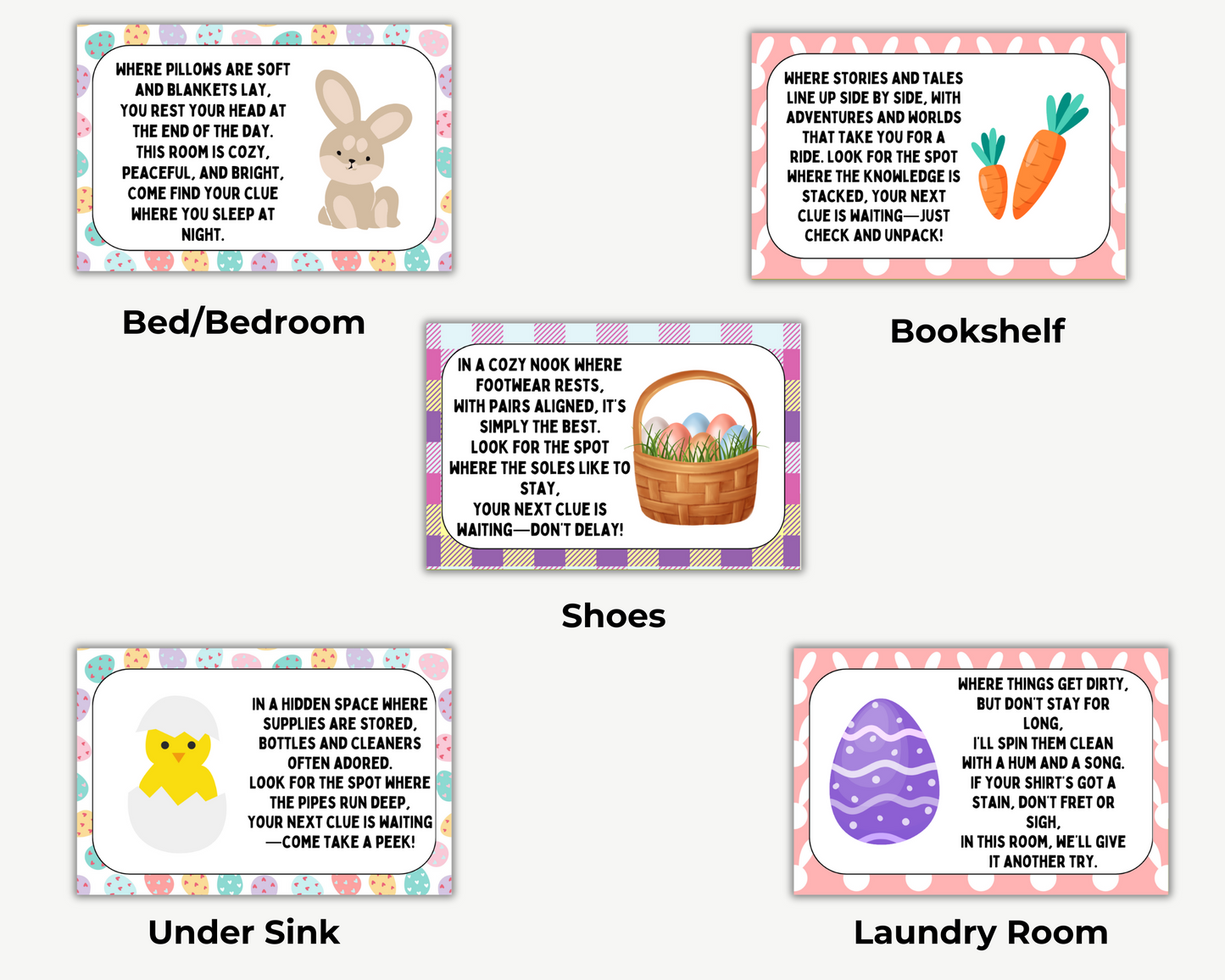 Easter Scavenger Hunt for Kids and Teens