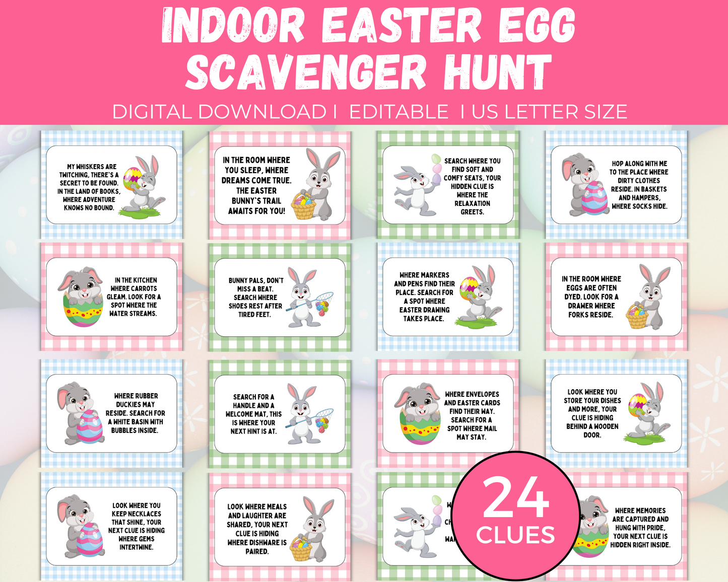 Easter Egg Scavenger Hunt for Kids and Teens