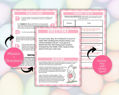 Easter Egg Scavenger Hunt for Kids and Teens