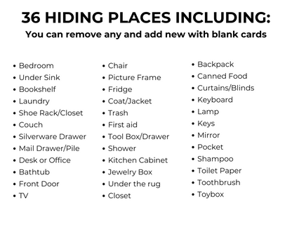 Easter Scavenger Hunt for Kids and Teens