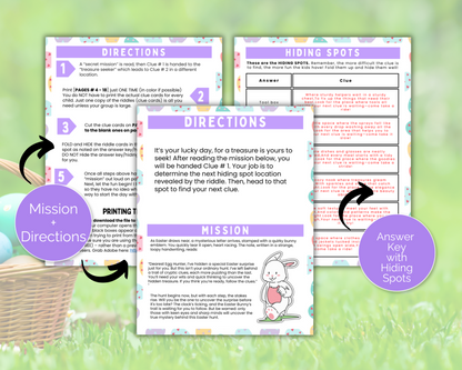 Easter Scavenger Hunt for Kids and Teens