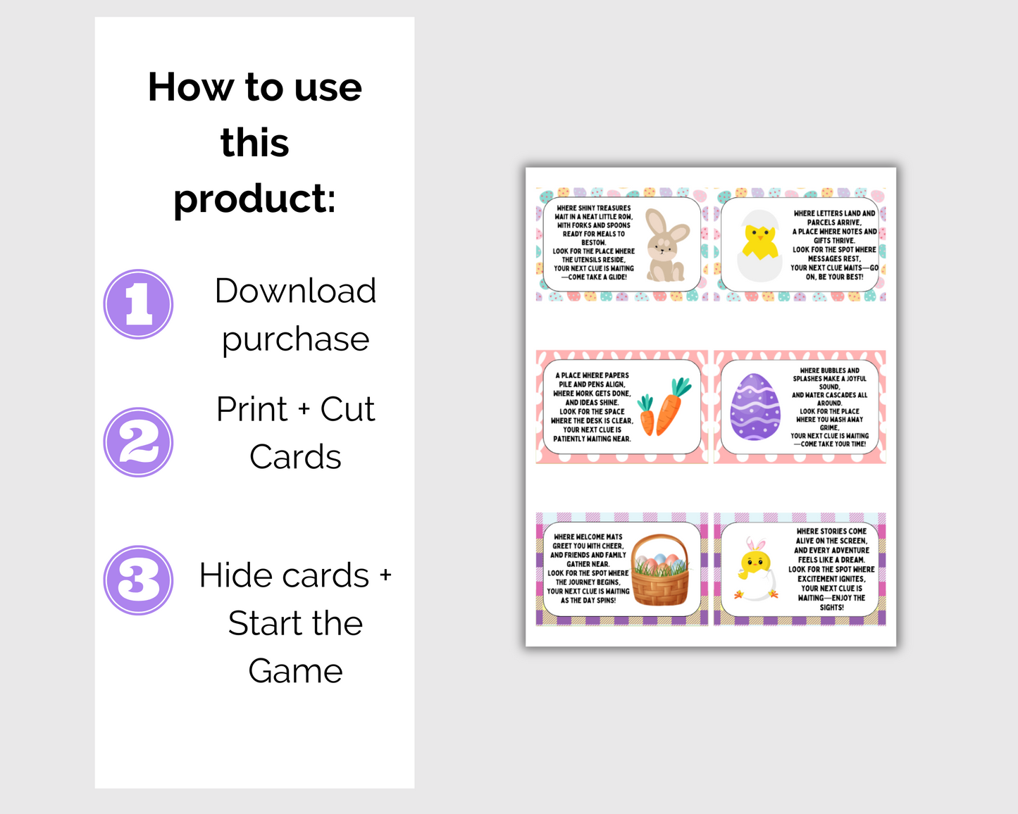 Easter Scavenger Hunt for Kids and Teens