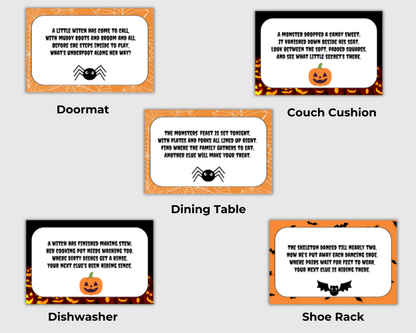 Indoor Halloween Scavenger Hunt for Teens