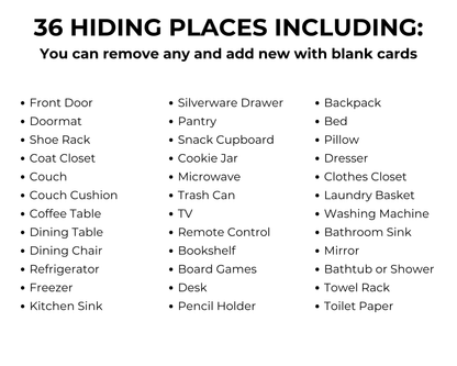 Indoor Halloween Scavenger Hunt for Teens