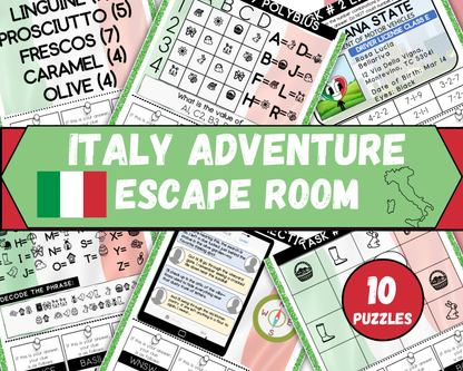 Italy Escape Room for Kids