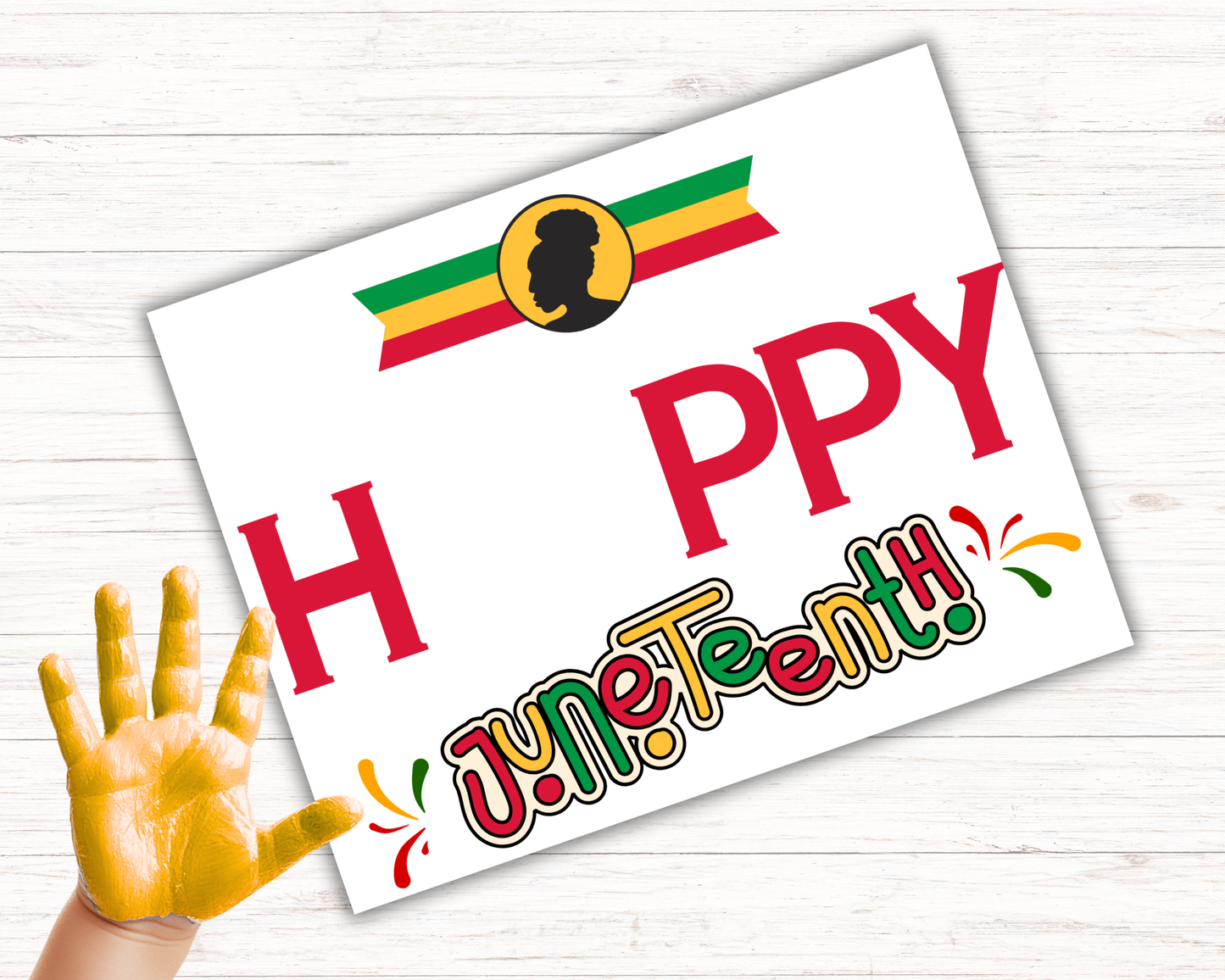 Juneteenth Handprint Art Bundle