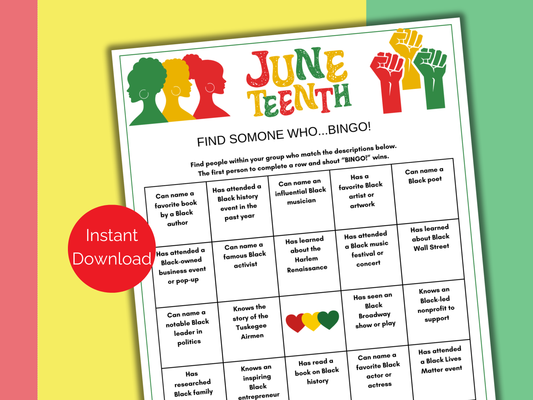 Juneteenth Find Someone Who