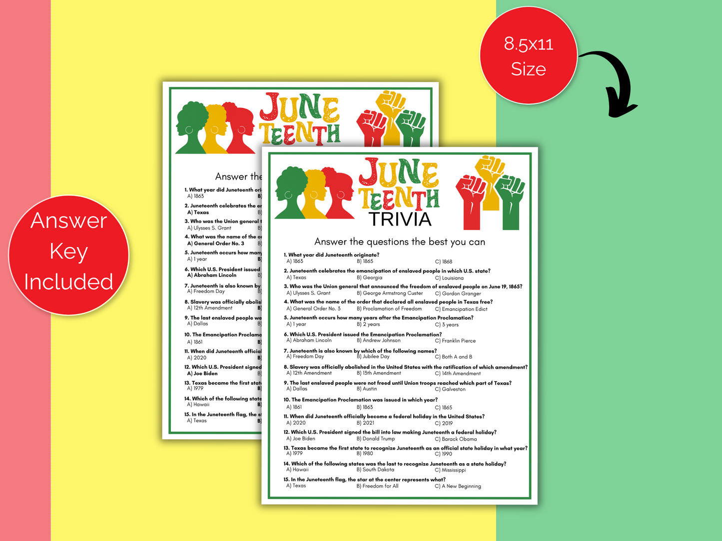 Juneteenth Trivia Game